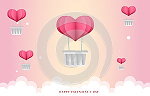 Cute valentine background illustration Hey! Remember you have to attribute freepik Copy the following link on the web you will be photo