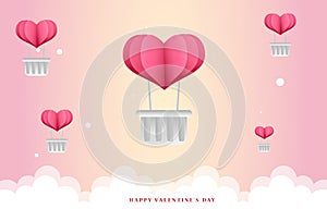 Cute valentine background illustration Hey! Remember you have to attribute freepik Copy the following link on the web you will be