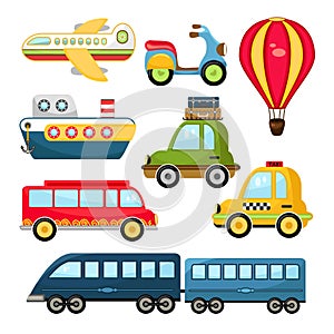 Cute Vector Transportation