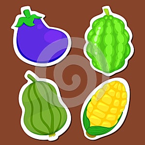 Cute vegetable collection 03