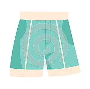 Cute vibrant casual swimming light blue shorts