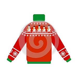 Cute warm christmas sweater for the winter