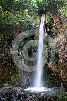Cute waterfall in Alpujarra photo
