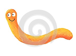 Cute worm photo