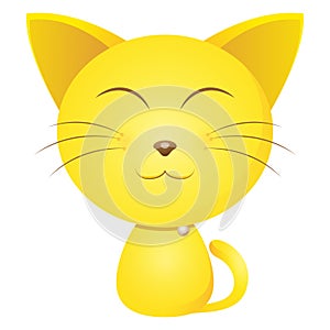 Cute Yellow Cat