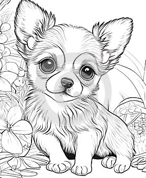 The Cutest Dog Coloring Pages for dog lovers