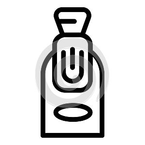 Cuticle care device icon outline vector. Nails pusher