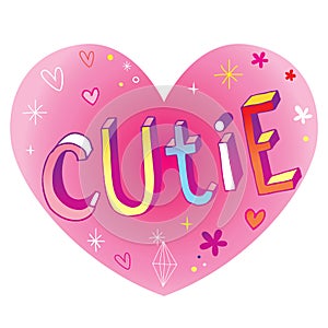 Cutie - heart shaped design