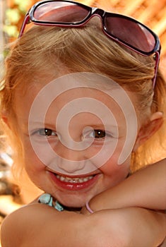 A Cutie in Sunglasses photo