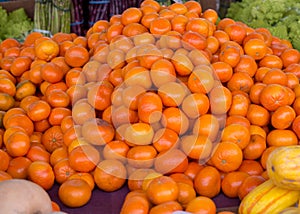 Cuties Mandarins in farmers market texture or background