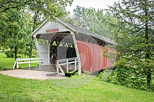 The Cutler Donahoe Bridge, Winterset City Park, Winterset, Madison County, Iowa