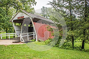 The Cutler-Donahoe Covered Bridge, Winterset, Madison County, Iowa