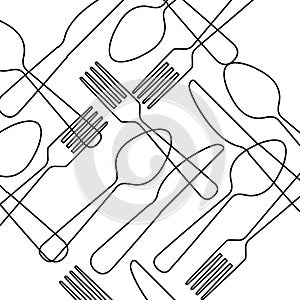 Cutlery menu design