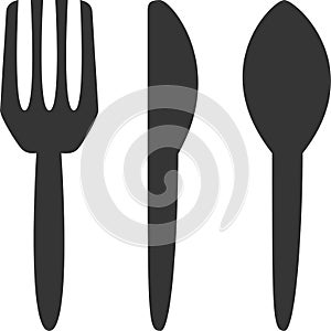 Cutlery - Silverware Icon Symbol