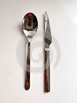 cutlery spoon  knife cubiertos tenedor cuchillo photo