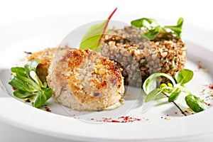 Cutlet with Buckwheat