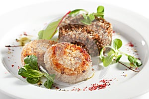 Cutlet with Buckwheat