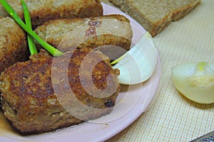 Cutlet with butter