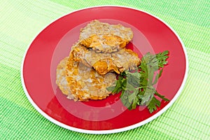 Cutlets breaded