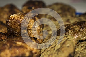 Cutlets from meat at home.