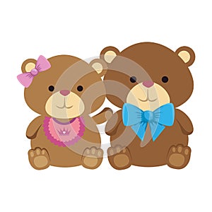 cutte little bears teddies couple