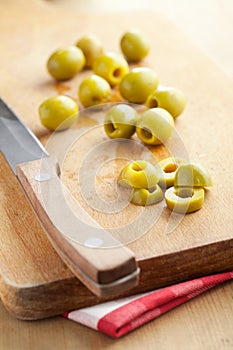 Cutted olive