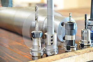 Cutter, mill and soldering equipment for metal processing on CNC milling machines