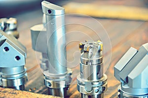 Cutter, mill and soldering equipment for metal processing on CNC milling machines