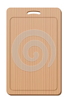 Cutting Board Wood Grip Upright Blank Simple Cooking Utensil