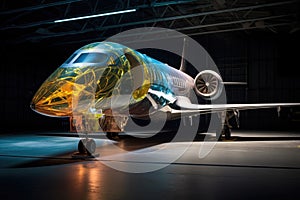 cutting-edge aerospace technology in motion