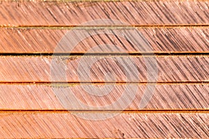 Cutting edge of copper bar