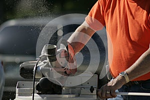 Cutting Lumber photo