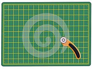 Cutting Mat & Rotary Cutter