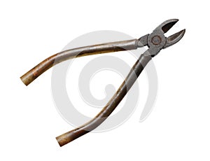 Rusty cutting pliers
