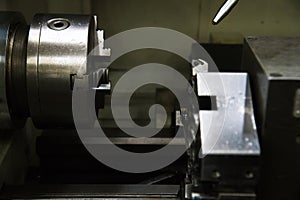 Cutting tool at metal working on lather machine