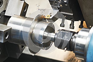 Cutting tool at metal working on lather machine