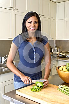 Cutting vegetables