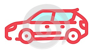 cuv crossover color icon animation