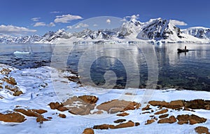 Cuverville Bay in Antarctica