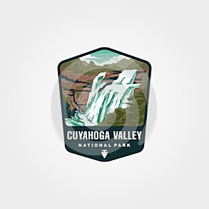 Cuyahoga valley national park logo vector symbol illustration design, national park emblem photo