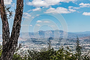 Cuyamaca Peak and El Cajon View From Mt. Helix Park