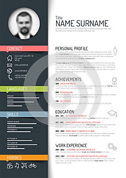 Cv / resume template