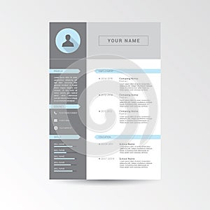CV / Resume template