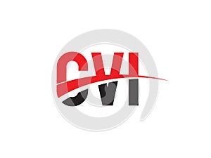 CVI Letter Initial Logo Design Vector Illustration photo