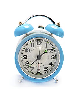 Cyan alarm clock