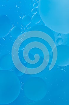 Cyan bubble background