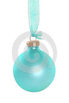 Cyan Christmas Ball