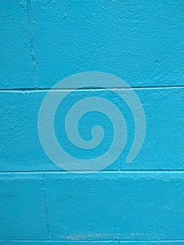 Cyan wall texture background