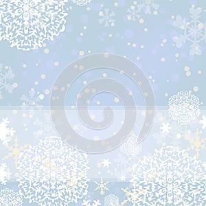 Cyan winter background