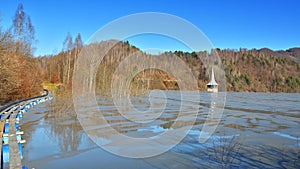 Cyanide lake at Geamana Romania